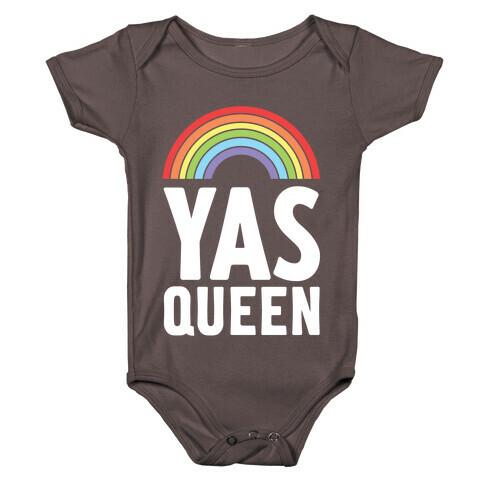 Yas Queen Rainbow Pride Baby One-Piece