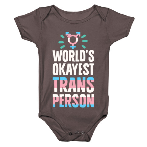World's Okayest Trans Baby One-Piece