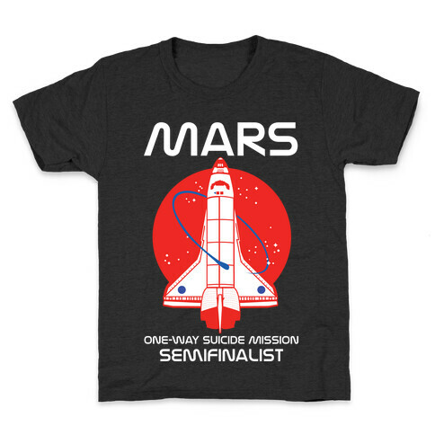 Mars One Way Mission Kids T-Shirt