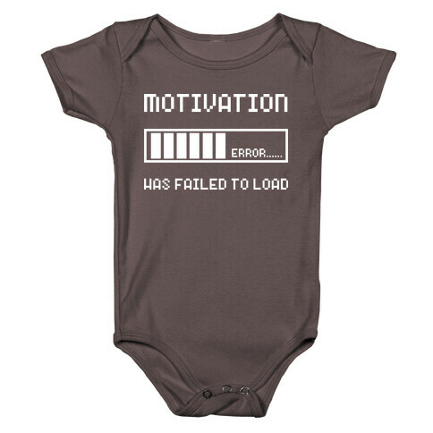 Motivation Has Failed to Load Baby One-Piece