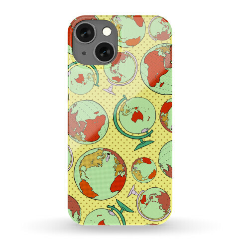 Wanderlust World Map Phone Case