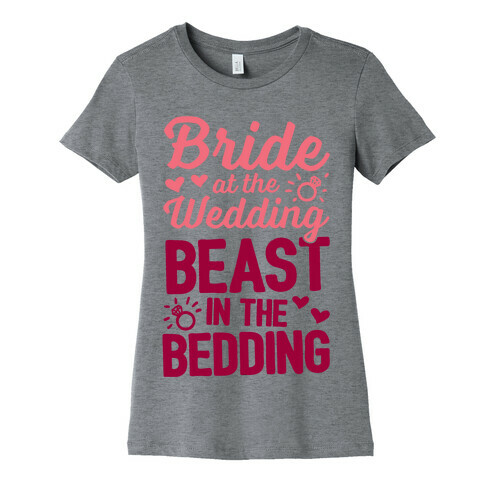 Bride At The Wedding Womens T-Shirt