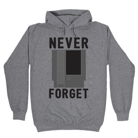 NES: Never Forget Hooded Sweatshirt