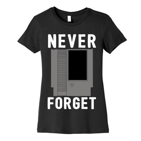 NES: Never Forget Womens T-Shirt
