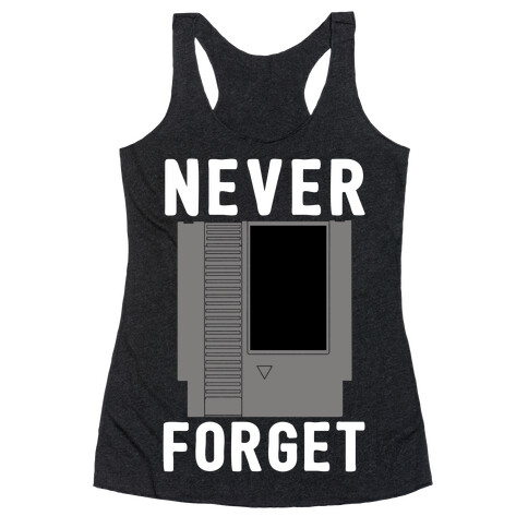 NES: Never Forget Racerback Tank Top