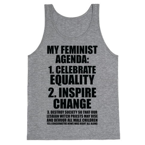 My Feminist Agenda Tank Top
