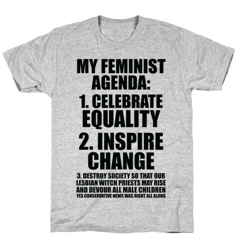 My Feminist Agenda T-Shirt