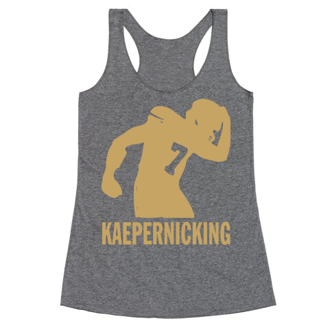 Kaepernicking (Shirt) Racerback Tank Top