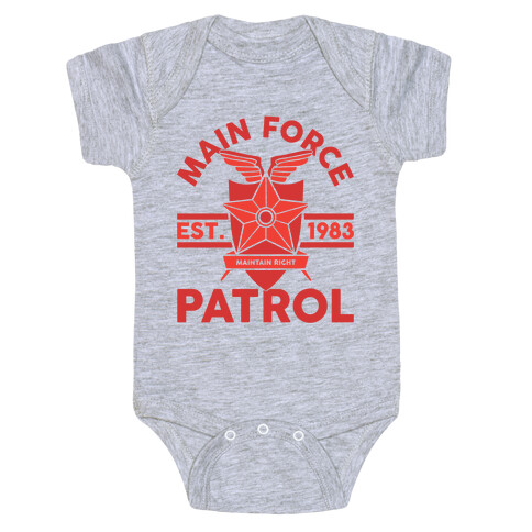 Main Force Patrol Baby One-Piece