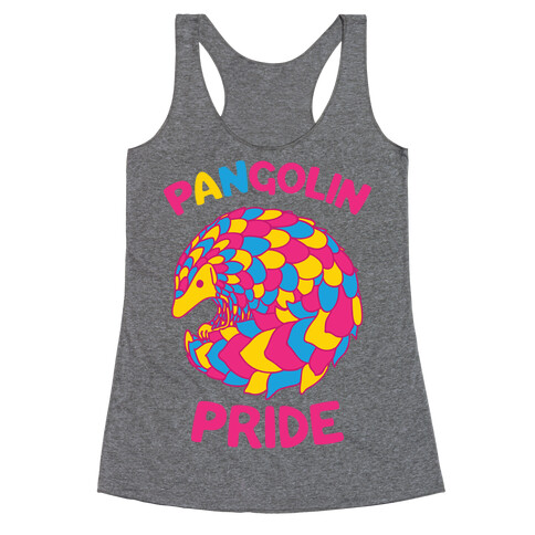 Pan-golin Pride Racerback Tank Top