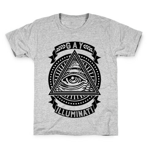 Gay Illuminati Kids T-Shirt