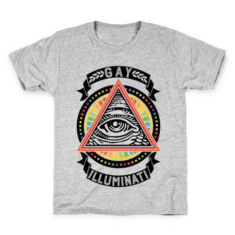 Gay Illuminati Kids T-Shirt
