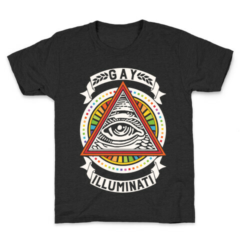 Gay Illuminati Kids T-Shirt