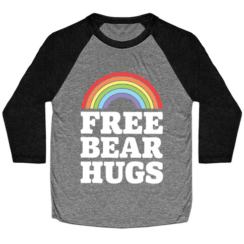 Free Bear Hugs Baseball Tee