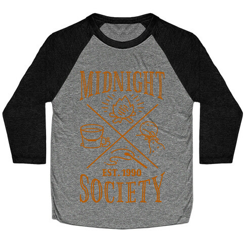 Midnight Society Baseball Tee