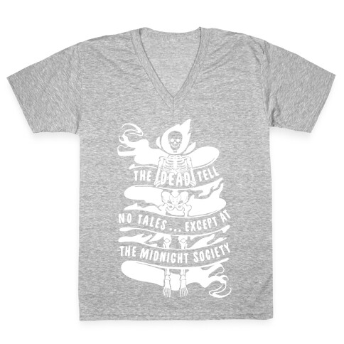 Dead Men Tell No Tales V-Neck Tee Shirt