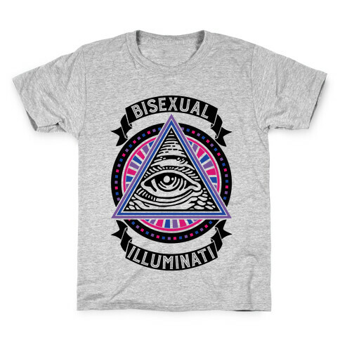 Bisexual Illuminati Kids T-Shirt
