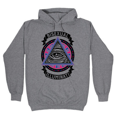 Bisexual Illuminati Hooded Sweatshirt
