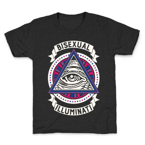 Bisexual Illuminati Kids T-Shirt