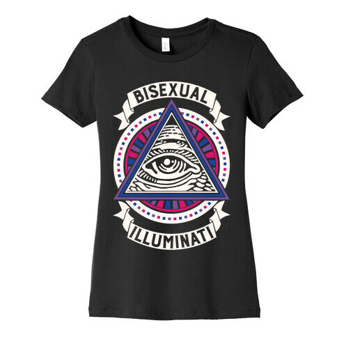 Bisexual Illuminati Womens T-Shirt