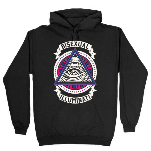 Bisexual Illuminati Hooded Sweatshirt