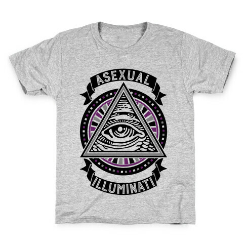 Asexual Illuminati Kids T-Shirt