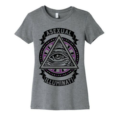 Asexual Illuminati Womens T-Shirt