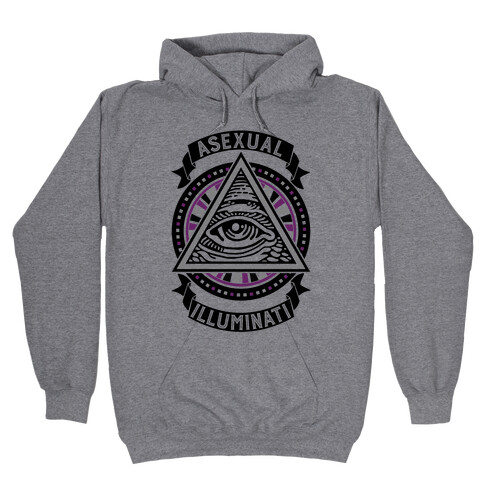 Asexual Illuminati Hooded Sweatshirt