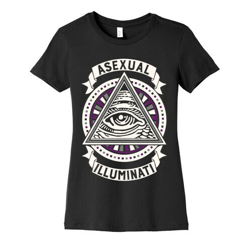 Asexual Illuminati Womens T-Shirt