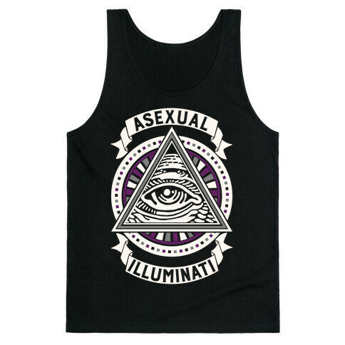 Asexual Illuminati Tank Top