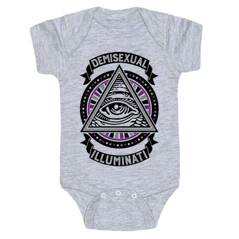 Demisexual Illuminati Baby One-Piece