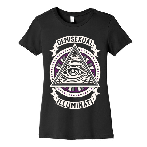Demisexual Illuminati Womens T-Shirt