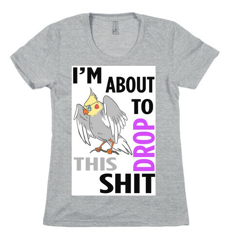 Dubstep Cockatiel  Womens T-Shirt