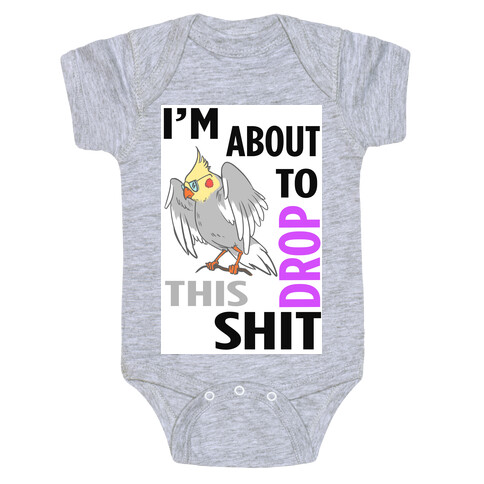 Dubstep Cockatiel  Baby One-Piece