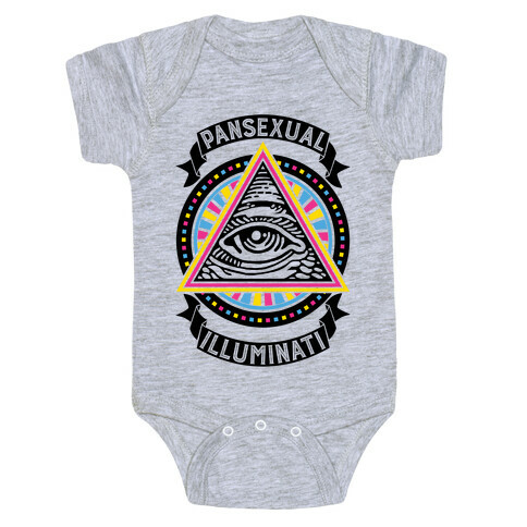 Pansexual Illuminati Baby One-Piece