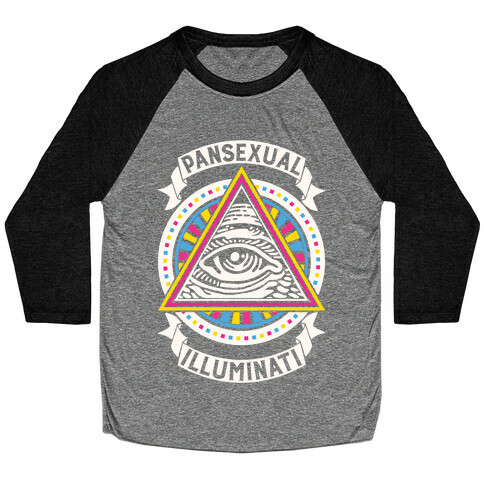 Pansexual Illuminati Baseball Tee