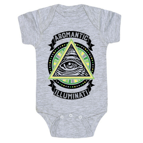 Aromantic Illuminati Baby One-Piece