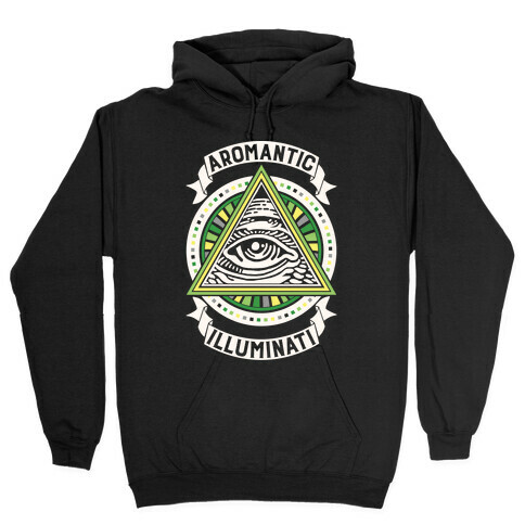 Aromantic Illuminati Hooded Sweatshirt