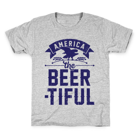 America The Beer-tiful Kids T-Shirt