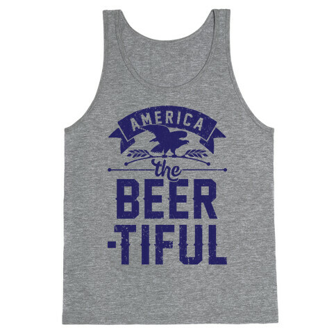 America The Beer-tiful Tank Top