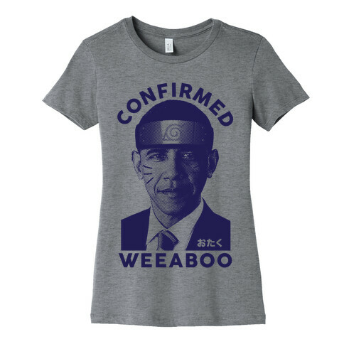 Obama Confirmed Weeaboo Womens T-Shirt