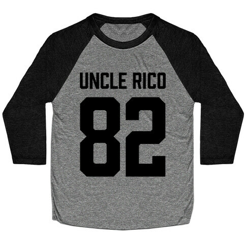 Uncle Rico Jersey Baseball Tee