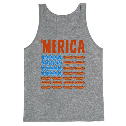 Beer, Hotdogs & 'Merica Tank Top