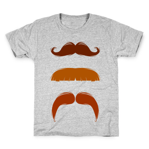 Mustaches Kids T-Shirt