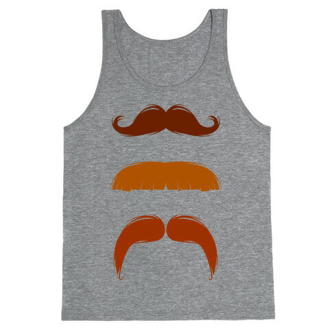 Mustaches Tank Top