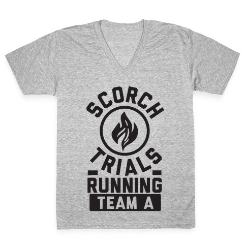 Scorch Trials Running Team A V-Neck Tee Shirt