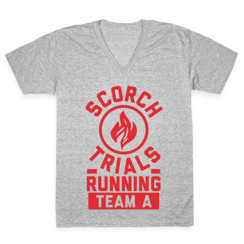 Scorch Trials Running Team A V-Neck Tee Shirt