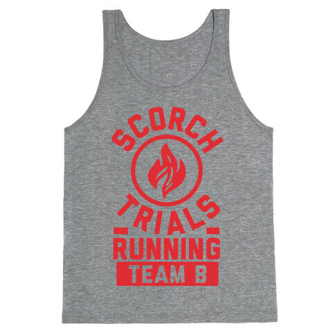 Scorch Trials Running Team B Tank Top