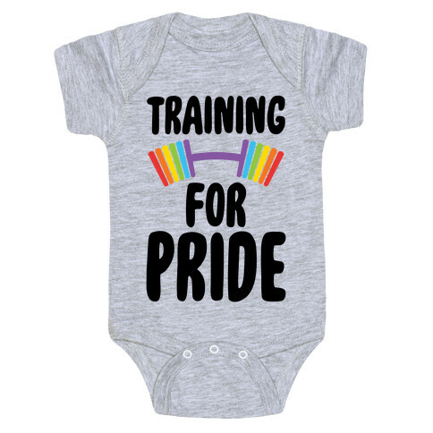 Training For Pride Baby One-Piece