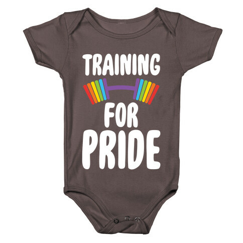 Training For Pride Baby One-Piece